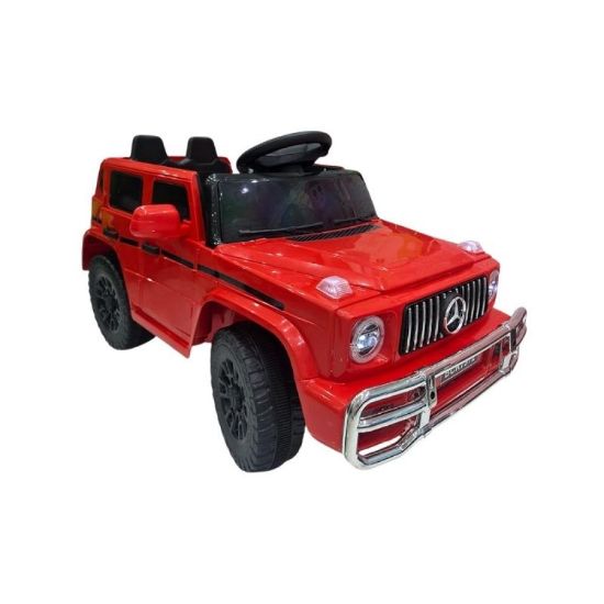 صورة سيارة أطفال كهربائية بتصميم جيب كلاسيك أنيق